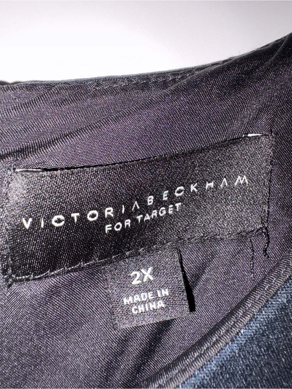 Victoria Beckham Black Floral-Print Ruffle-Hem Mini Dress Size 2X - Picture 5 of 5